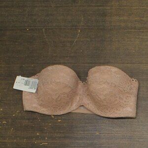 B.tempt'd Womens Ciao Bella Strapless Convertible Bra 954344 Roebuck Pink 34C